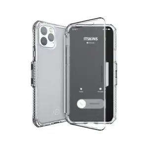 Comparateur de prix : Itskins Etui pour iPhone 11 Pro Max Folio Renforcé Spectrum Vision Transparent