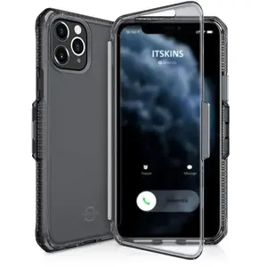 Comparateur de prix : Itskins Etui pour iPhone 11 Pro Folio Renforcé Spectrum Vision Antichocs Gris
