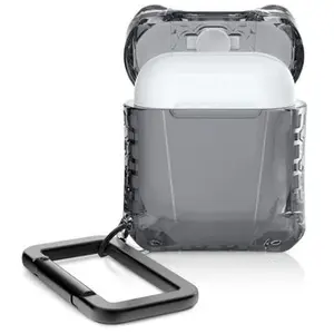 Comparateur de prix : Etui de protection pour AirPods Spectrum Clear Itskins Noir transparent