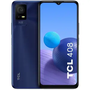 TCL 408 16,8 cm (6.6") Double SIM Android 12 4G USB Type-C 4 Go 64 Go 5000 mAh Bleu