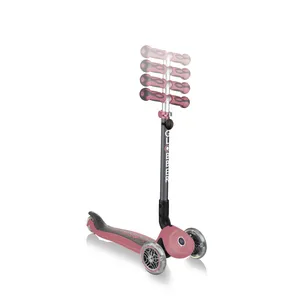 Globber Trottinette Evolutive Go Up Deluxe - Rose Pastel Pour Enfant pas cher