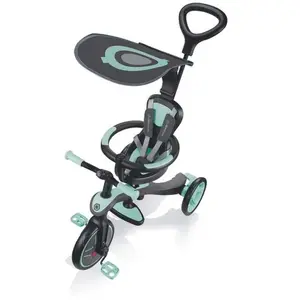 Comparateur de prix : Globber - Tricycle évolutif pour bébé EXPLORER 4 en 1 - Vert menthe
