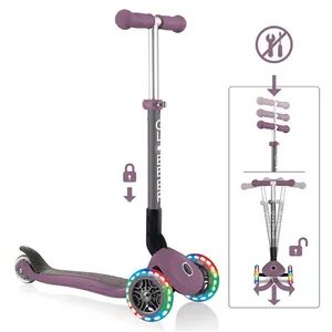 Trottinette GLOBBER Primo - 120/80 mm, ABEC 5, 3 roues, hauteur réglab... pas cher