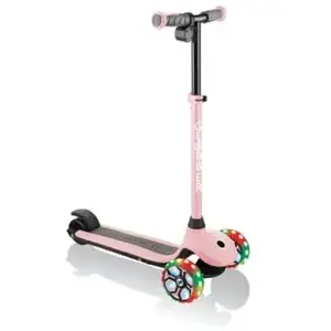 GLOBBER Trottinette électrique 3 roues E-MOTION 4 PLUS - Rose pastel pas cher