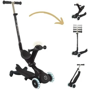 Comparateur de prix : Trottinette Go up Deluxe Lights 360° Noir
