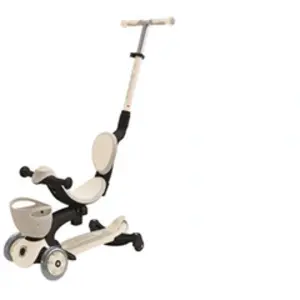 Comparateur de prix : GLOBBER Globber - Trottinette Évolutive Go-Up Baby 360 Lights - Taupe