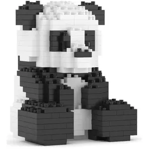 Jekca Blocs De Construction -mini Panda pas cher