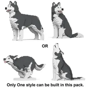 JEKCA Bricks Husky 4-en-1 Pack 01-M04 ST19HSK01-M04