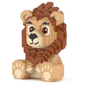 Jekca Blocs De Construction - Lion Kawaii