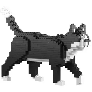 Jekca Blocs De Constructions - Mini Chat Tuxedo pas cher