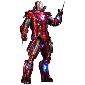 Figurine Hot Toys MMS618D43 - Marvel Comics - Iron Man 3 - Silver Cent...