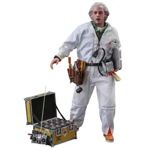 Comparateur de prix : Figurine Hot Toys MMS610 - Back To The Future - Doc Brown Deluxe Version