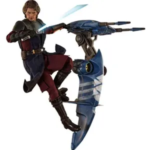 Comparateur de prix : Hot toys Figurine TMS020 - Star Wars : The Clone Wars - Anakin Skywalker And Stap Deluxe Version