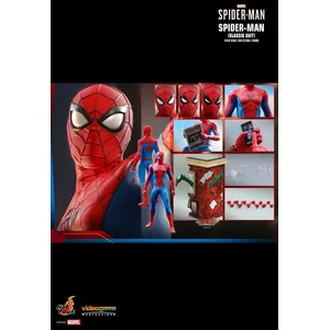 Comparateur de prix : GAMESTOP LTD Figurine Hot Toys VGM48 - Marvel's Spider-Man - SpiderMan Classic Suit