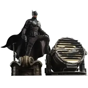 Comparateur de prix : Hot Toys MMS641 - DC Comics - The Batman - Batman & Bat signal