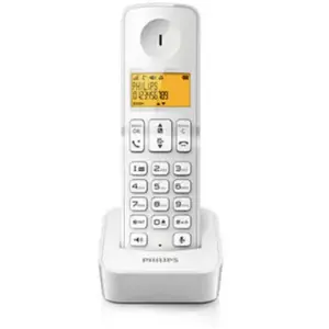 Téléphone fixe sans répondeur PHILIPS D2601W MONO pas cher