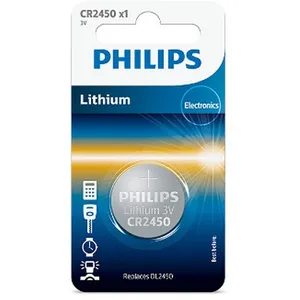 PHILIPS 3.0V COIN 1-BLISTER (CR2450/10B) pas cher