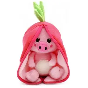 Peluche Les Flipetz Piglet le cochon-radis pas cher