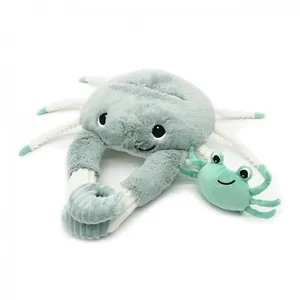 Comparateur de prix : Les Déglingos Peluche Cassecou le crabe et son bébé menthe (39 cm)