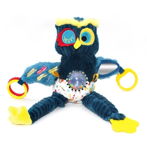 Comparateur de prix : Peluche d'activités nomade Astros le hibou Les Déglingos