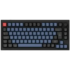 Clavier Mécanique - Keychron - Q1 Version 2 - Noir Carbone - Gateron G Pro Marron - Rétroéclairé RVB