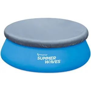 Couverture Summer Waves pour piscine Quick Set 244 cm pas cher