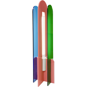 ELEMENTS LIGHTING - Lampe de table Andy - Multicolore - Acrylique pas cher