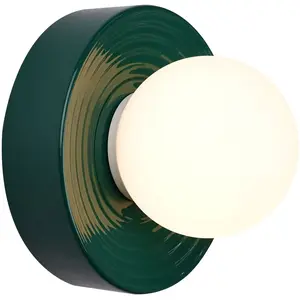 Comparateur de prix : ELEMENTS LIGHTING - Applique Alicia - Vert - Céramique