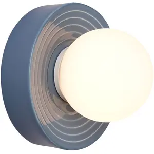 Comparateur de prix : ELEMENTS LIGHTING - Applique Alicia - Bleu - Céramique