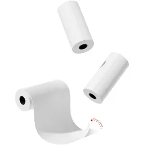 Lot de 3 rouleaux de papiers autocollants pour impressions