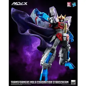 Transformers - Figurine MDLX Coronation Starscream 20 cm  - ThreeA Toys Figurine  - 103753 Vendu parfnac