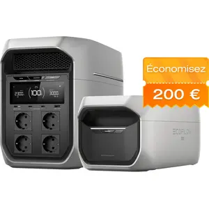 Station électrique portable de la gamme EcoFlow DELTA 3 Max (2 048 Wh)Vendu parecoflow