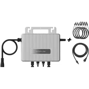 Le micro-onduleur Ecoflow Stream comprend un câble PV et CA pas cher