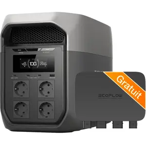 Comparateur de prix : Station électrique portable de la gamme EcoFlow DELTA 3 Max (2 048 Wh)
