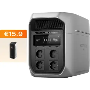 Station électrique portable de la gamme EcoFlow DELTA 3 Max (2 048 Wh) pas cher