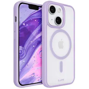 Coque LAUT iPhone 14Plus MagSafe transparent/Violet