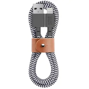 Câble ceinture Native Union Lightning Zebra 1,2m pas cher