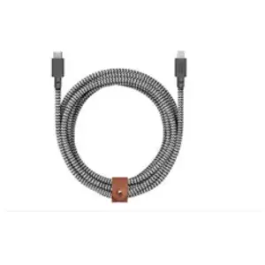 Comparateur de prix : Câble ceinture Native Union USB-C vers Lightning Zebra 3m