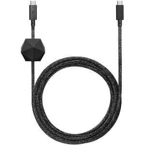 Comparateur de prix : Câble Native Union USB-C vers USB-C 100 W USB 2.0 - 2,4 m - Noir