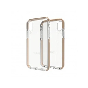 Comparateur de prix : Gear4 Piccadilly - Coque de protection pour téléphone portable - polycarbonate, D3O - transparent, or - pour Apple iPhone X