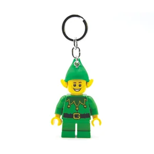 Comparateur de prix : IQ Porte-clés Lumineux Lego Iconic Elf - Cadeaux pour Enfants - Figurine de 76 mm de Hauteur (KE181) - 2 Piles CR2025 incluses
