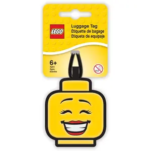 Etiquette Lego Iconic pour bagage - Tête de fille