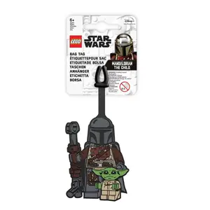LEGO Star Wars  Étiquette de sac Le Mandalorien et Grogu 5006367 pas cher
