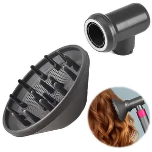 Non communiqué Diffuseur et Adaptateur pour Dyson Airwrap Styler - QUMOX - Blanc - Accessoires pour sèche-cheveux pas cher