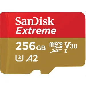 Carte micro SDXC Extreme SanDisk 256 Go pour le mobile gaming A2 160 M... pas cher