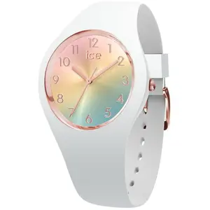 Comparateur de prix : Montre Ice Watch Ice Sunset - Rainbow Pour Femmes en Blanc - 015743 TU