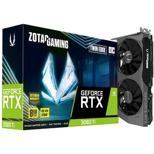 Zotac Gaming GeForce RTX 3060 Ti Twin Edge OC LHR NVIDIA 8 Go GDDR6 Noir
