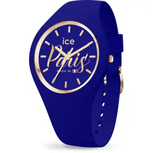 Ice-Watch Montre mixte  ICE cocorico - Paris - Midnight blue - S34 - 3H