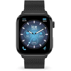 Ice-Watch Ice Watch Montre Ice Watch Ice Slart 3.0 Amoled 1.78 Gps Acier Milanais Noir pas cher