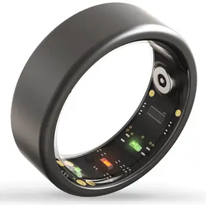 Bague Mixte Ice ring Noir ICERINGNOIR-PAR Ice-Watch pas cher